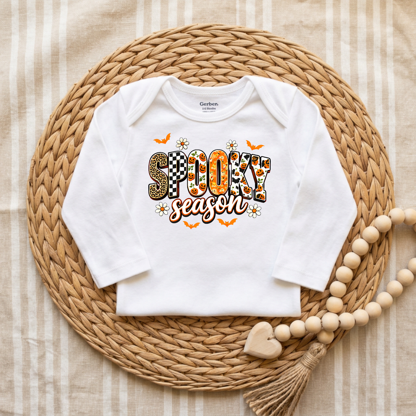 Spooky Season Baby Onesie – Trendy Halloween Bodysuit
