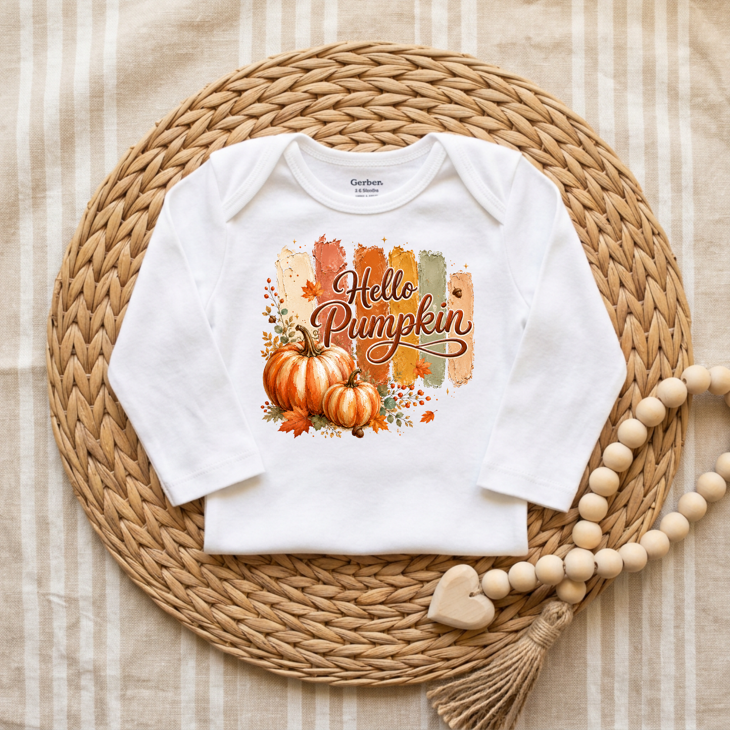 Hello Pumpkin Tee – Baby, Toddler & Youth Fall Shirt