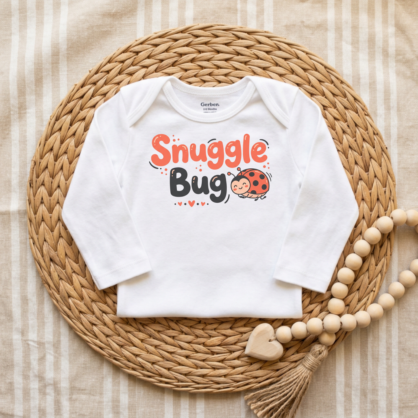 Snuggle Bug Baby Onesie