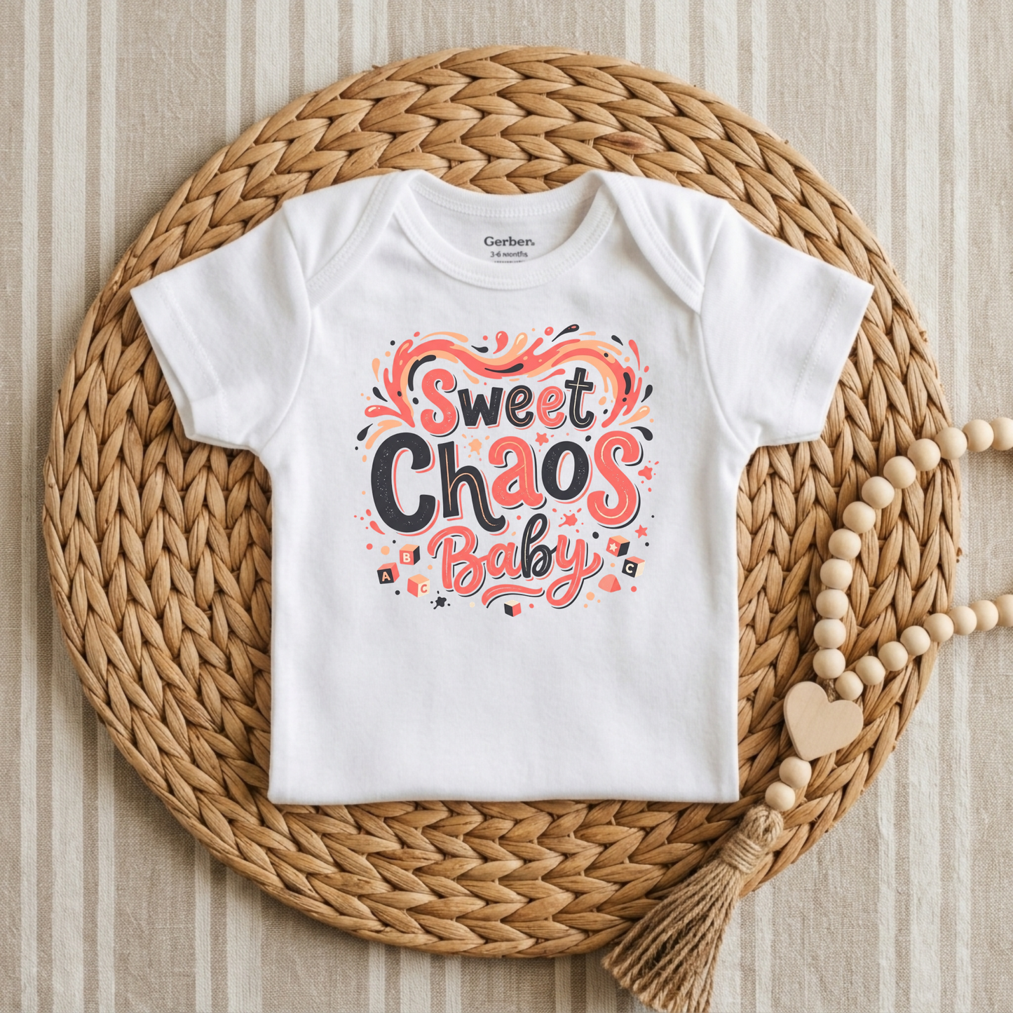 Sweet Chaos Baby Long Sleeve Onesie