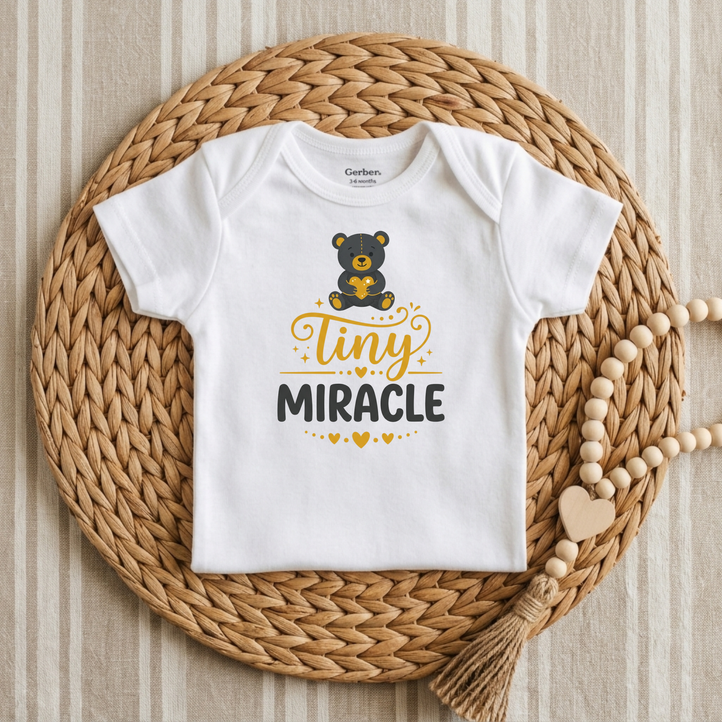 Tiny Miracle Baby Onesie