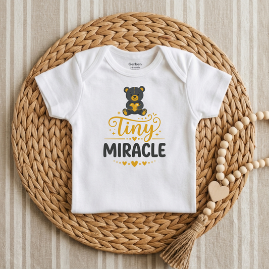 Tiny Miracle Baby Onesie