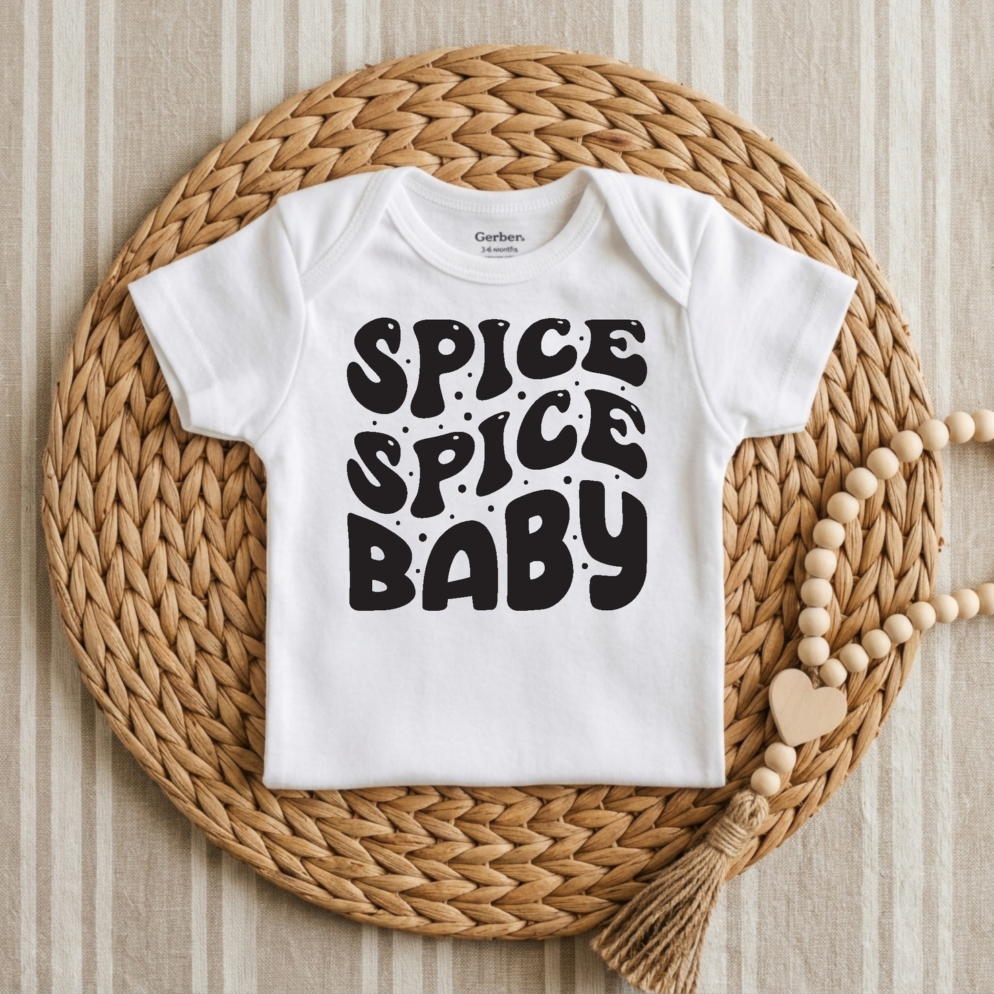 Spice Spice Baby Onesie – Funny Retro Bodysuit