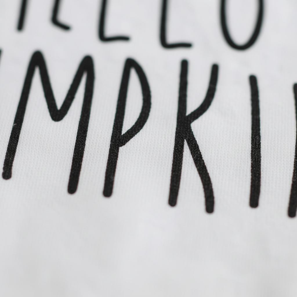 Hello Pumpkin Onesie – Baby Fall Bodysuit