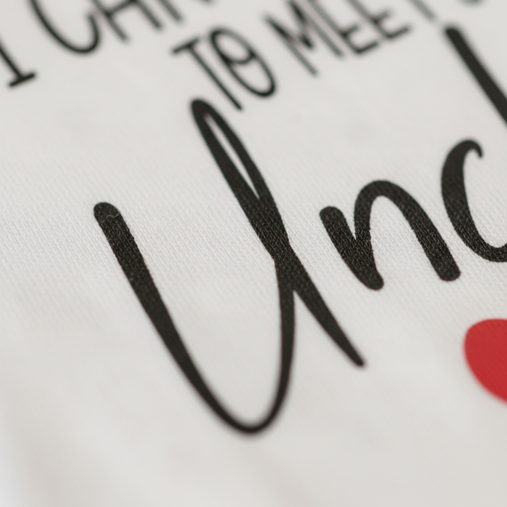 I Can't Wait to Meet You Uncle Baby Onesie – Announcement Bodysuit