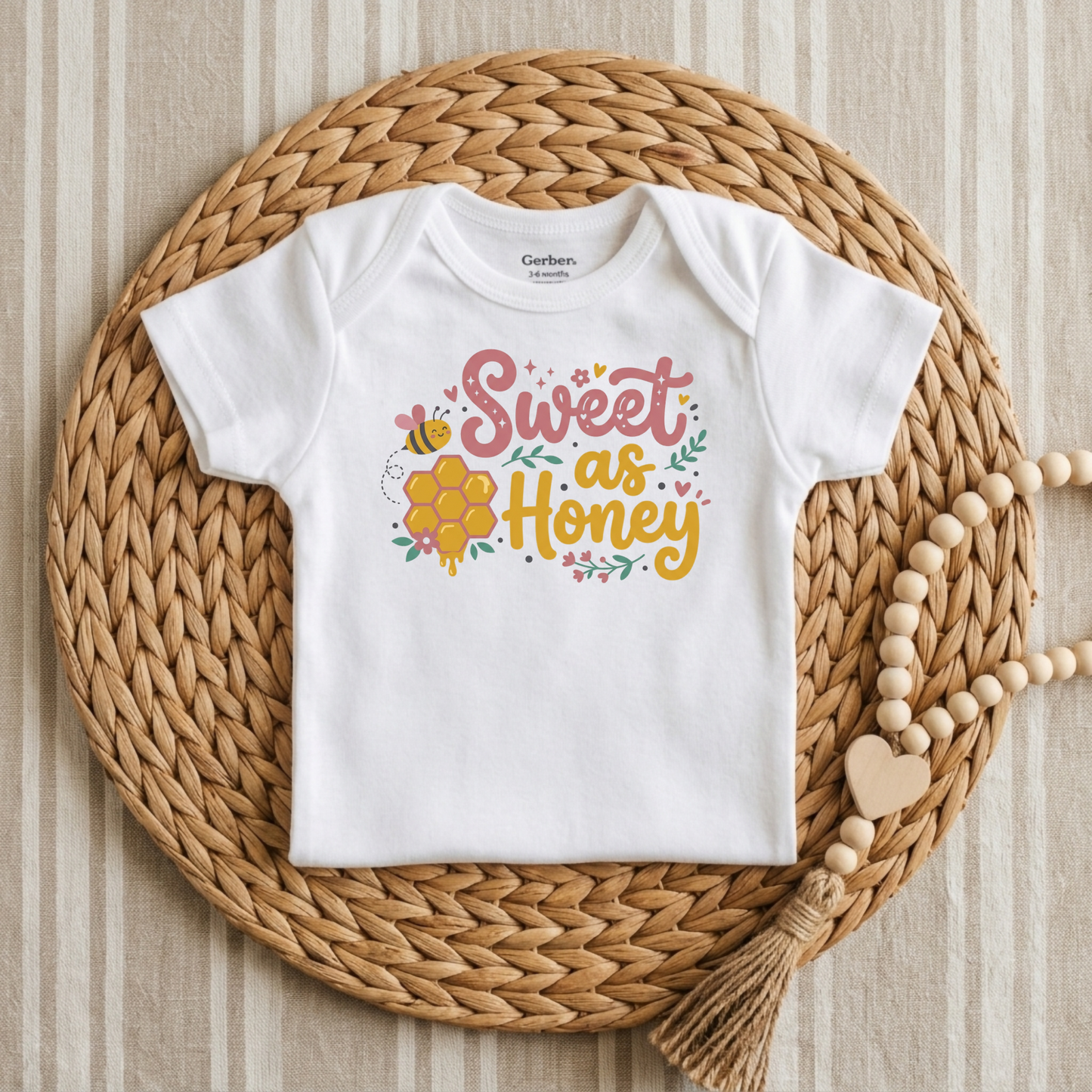 Sweet as Honey Baby Onesie
