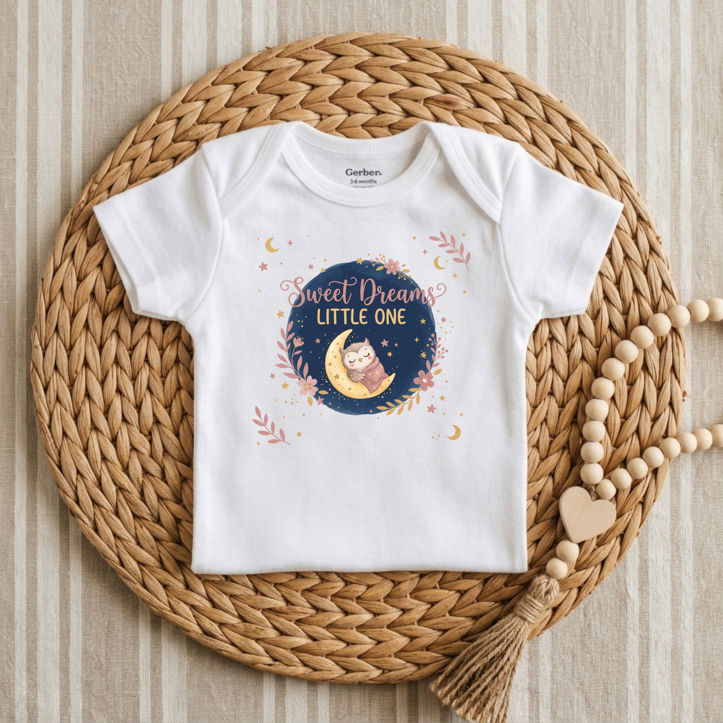 Sweet Dreams Little One Baby Onesie