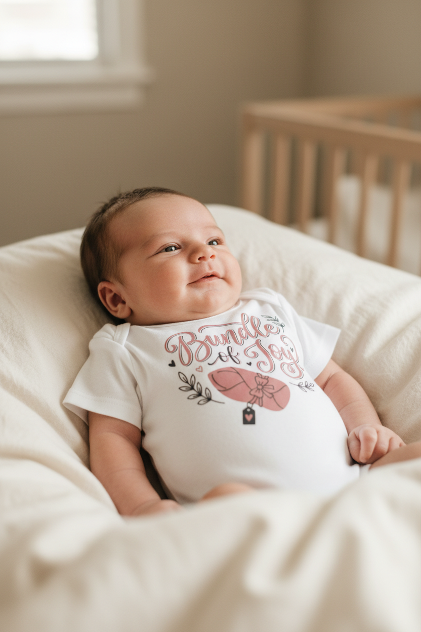 Bundle of Joy Baby Girl Onesie