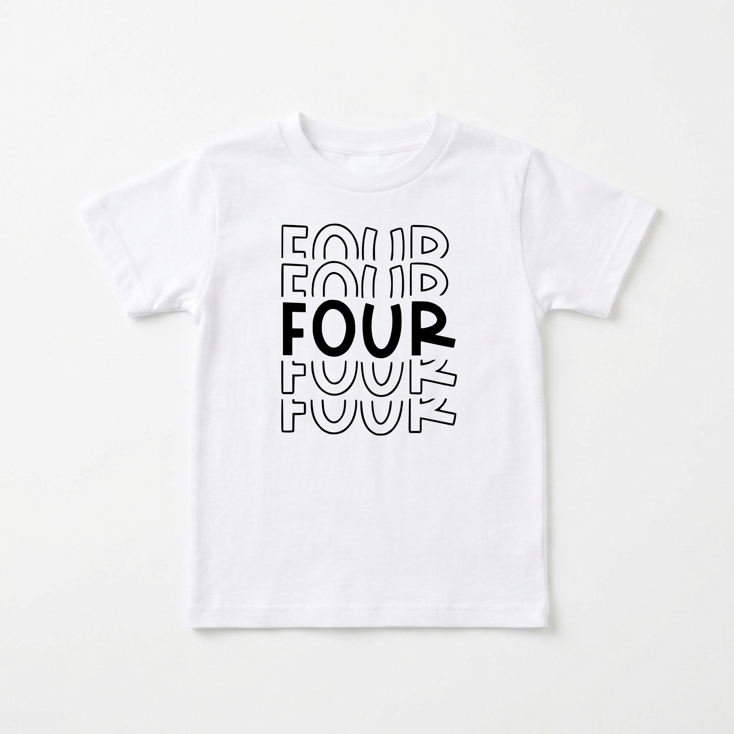 Four Birthday Kids Shirt – 4th Birthday Tee