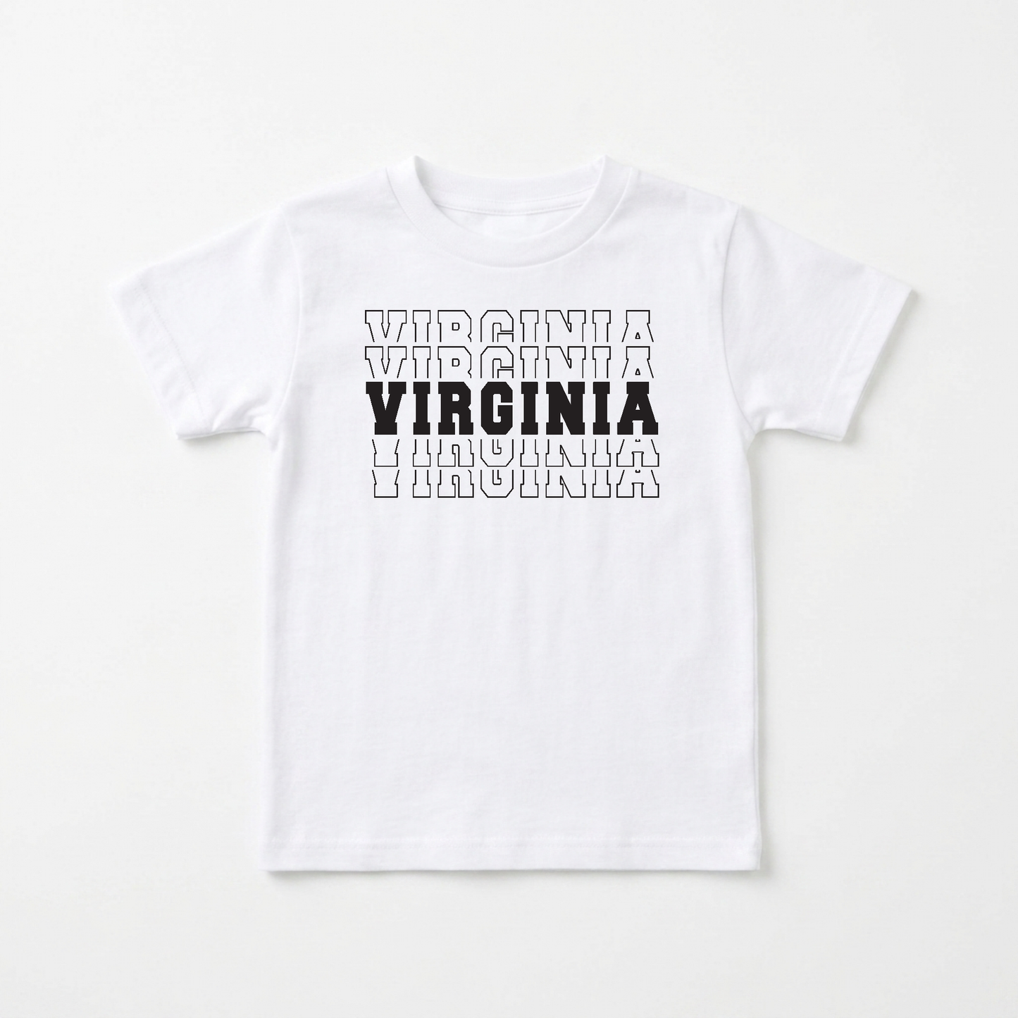 Virginia Varsity Toddler Shirt – Kids State Pride Tee