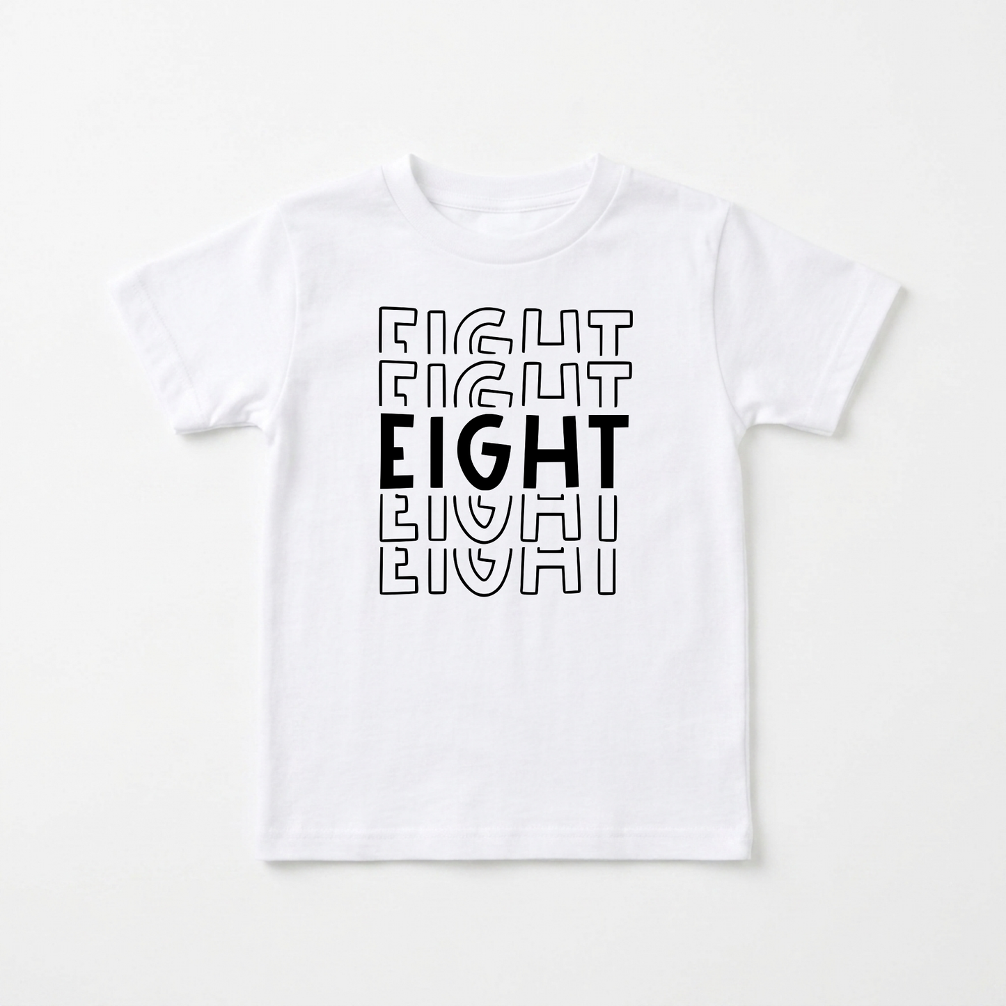 Eight Birthday Kids Shirt – 8th Birthday Tee