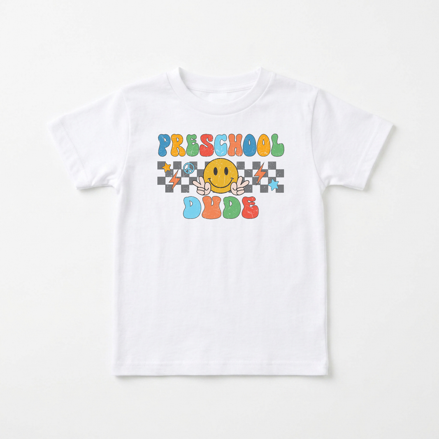 Preschool Dude Kids Shirt – Back to School Tee