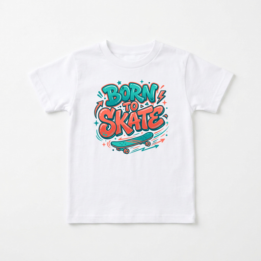 Born to Skate Boys Shirt