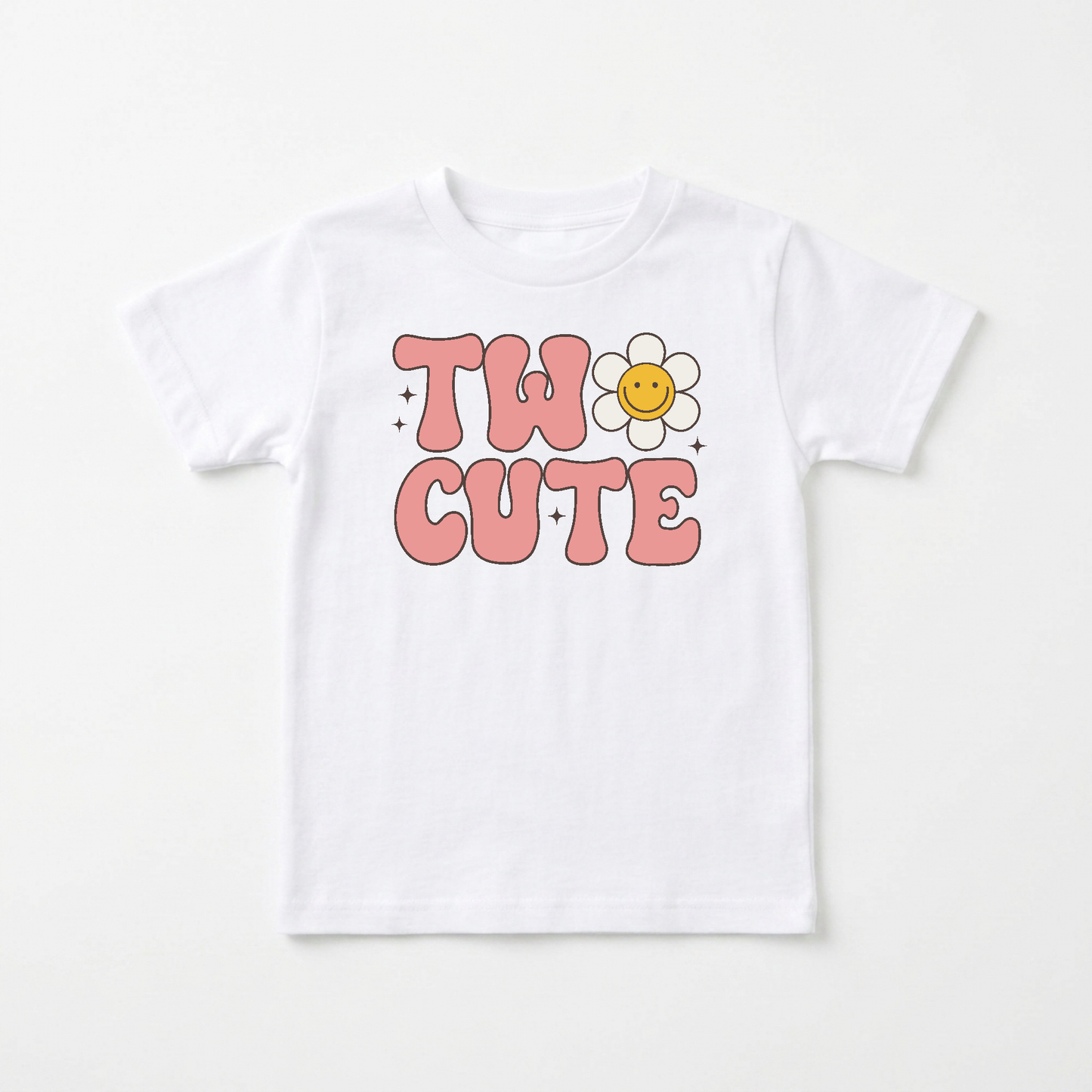 Two Cute 2nd Birthday Toddler Girls Shirt
