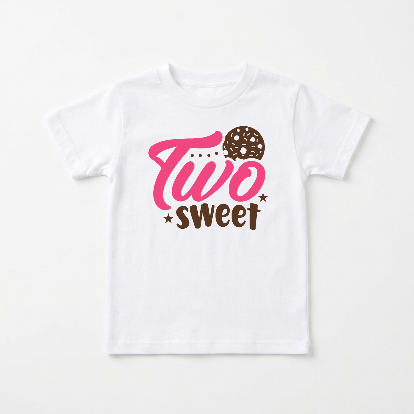 Two Sweet Toddler Shirt – Cookie 2nd Birthday Tee