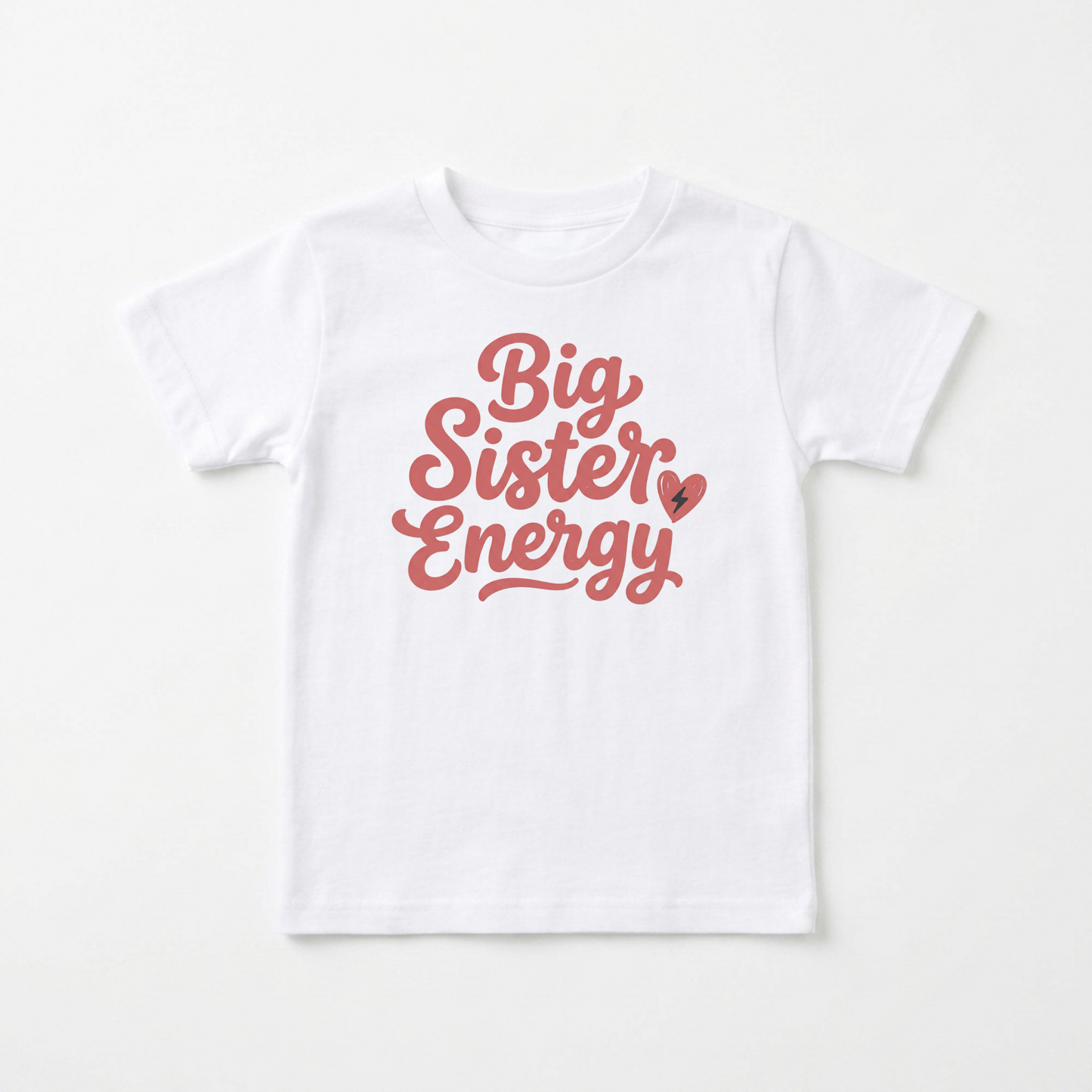 Big Sister Energy Toddler Shirt