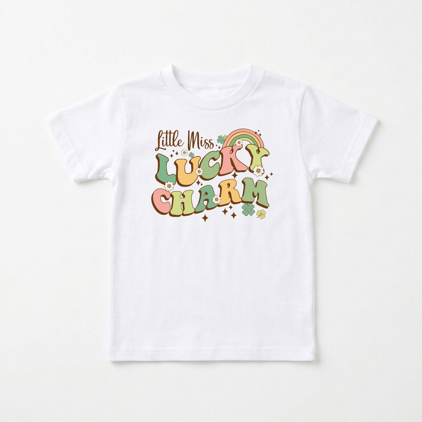Little Miss Lucky Charm Toddler Girls Shirt – St. Patrick's Day Tee