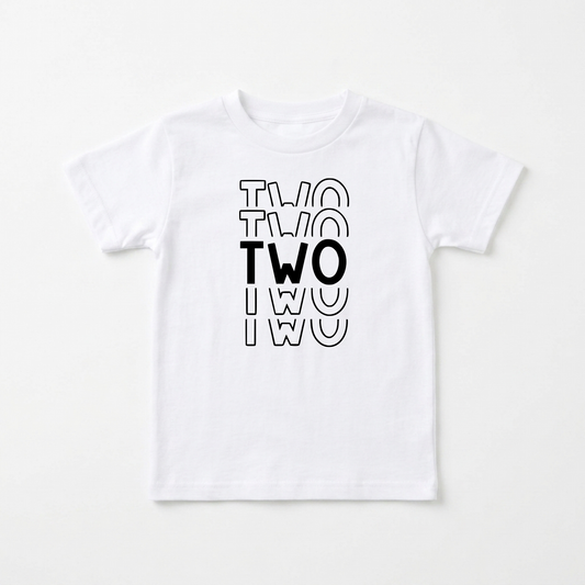 Two Birthday Toddler Shirt – 2nd Birthday Tee