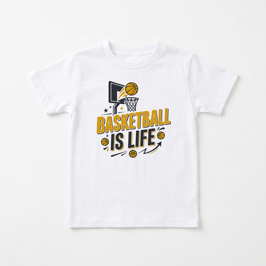 Basketball Is Life Youth Shirt