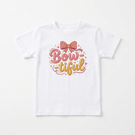 Bow-tiful Toddler Girls Shirt