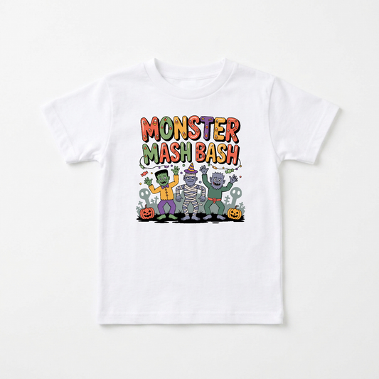 Monster Mash Bash Halloween Toddler Shirt