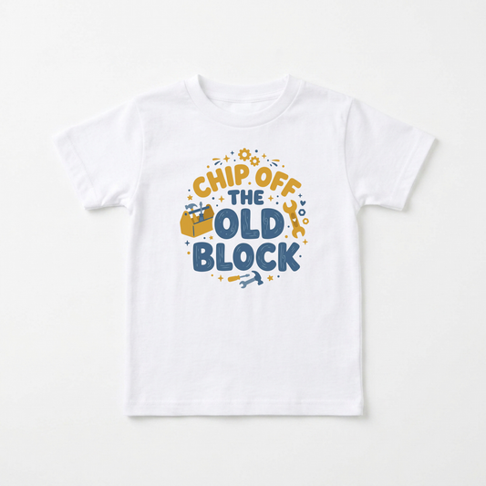 Chip Off the Old Block Toddler Boys Shirt