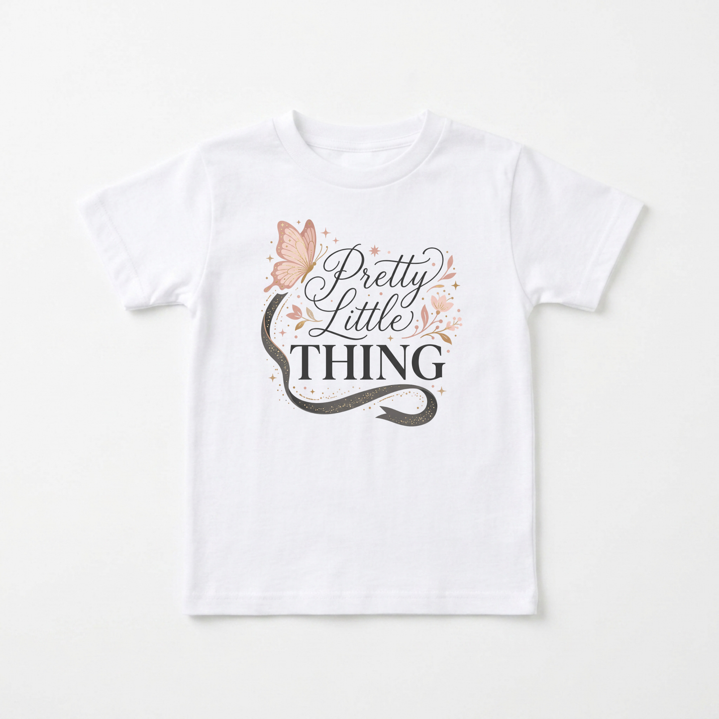 Pretty Little Thing Toddler Girls Shirt