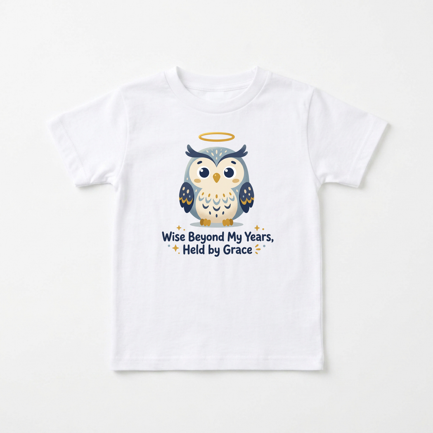 Wise Beyond My Years Owl Kids Shirt – Faith Tee