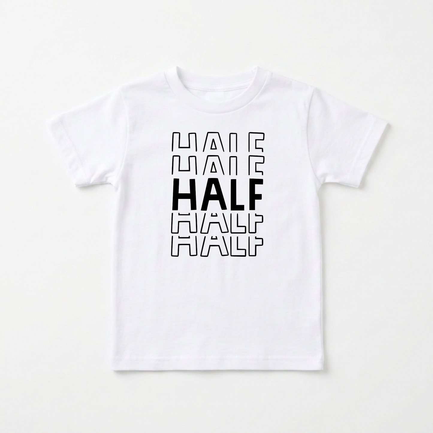 Half Birthday Kids Shirt – 6 Month Milestone Tee