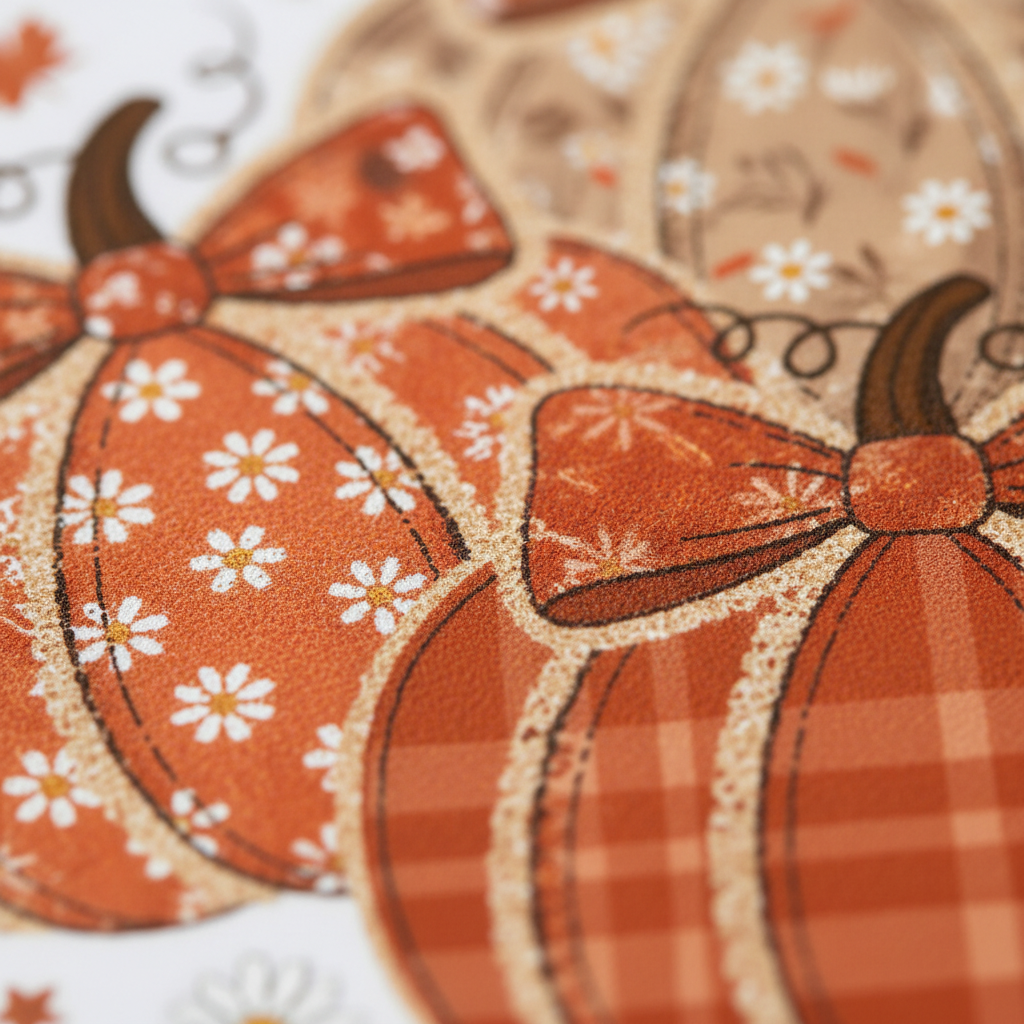 Patchwork Pumpkin Toddler Girls Shirt – Fall Floral Tee