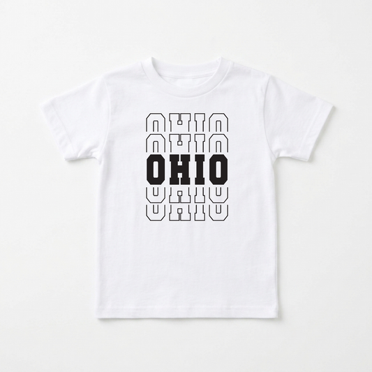 Ohio Varsity Kids Shirt – State Pride Tee