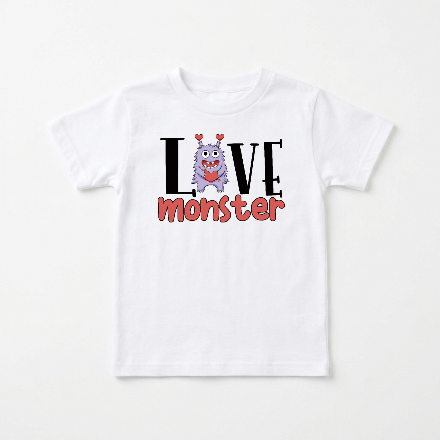 Love Monster Toddler Shirt – Valentine's Day Tee