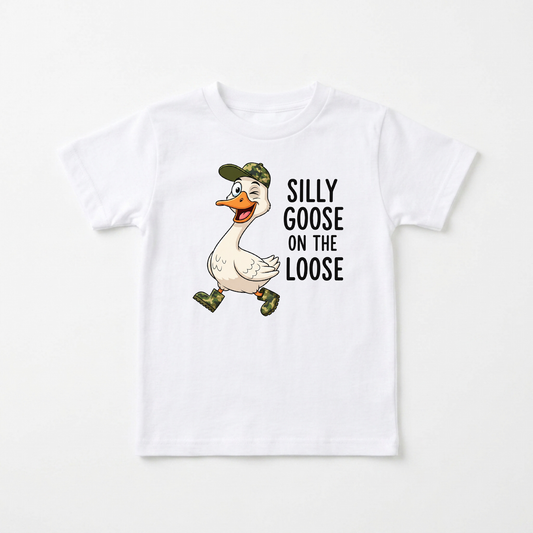 Silly Goose on the Loose Toddler Shirt
