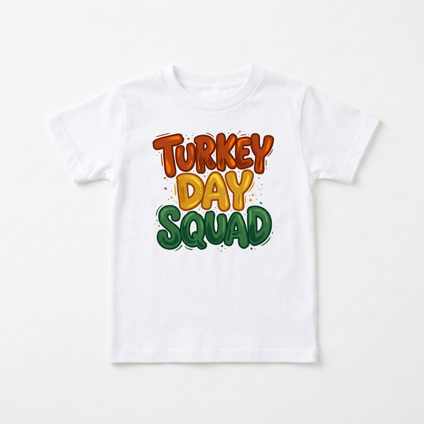 Turkey Day Squad Thanksgiving Toddler Shirt