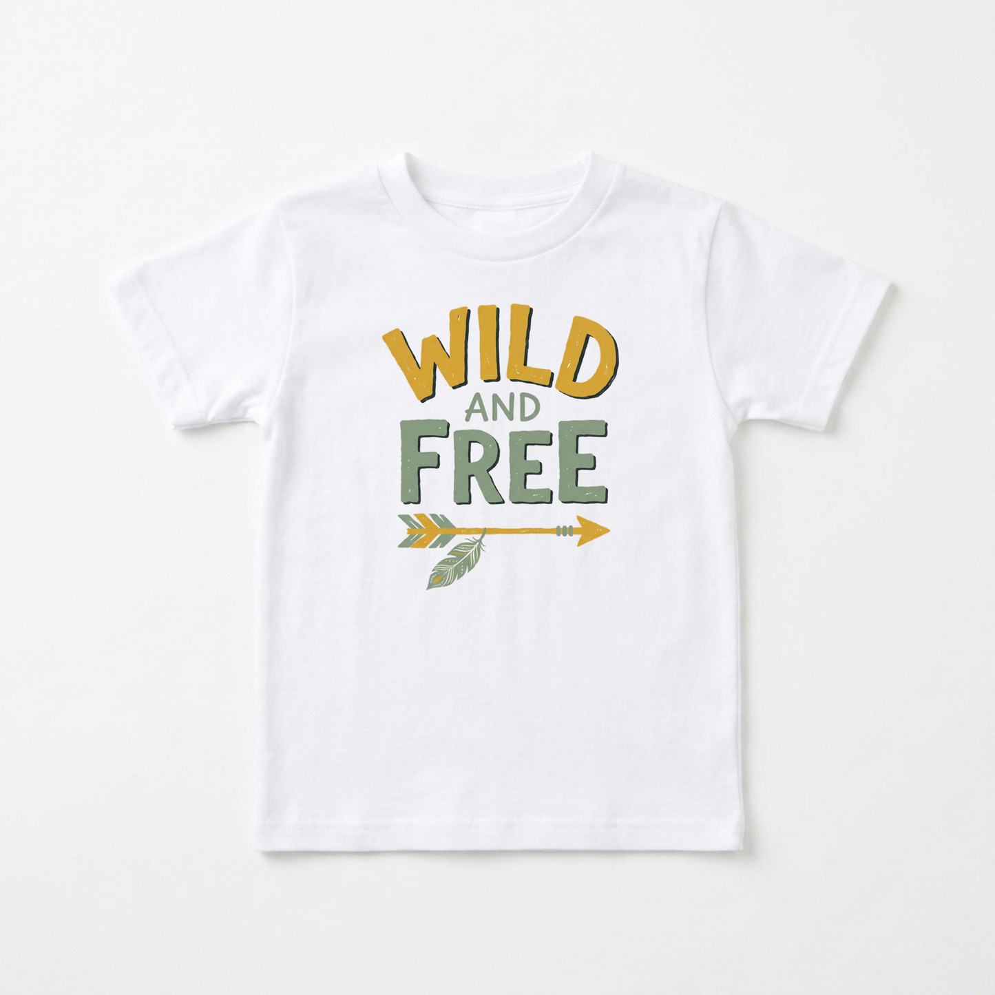 Wild and Free Boho Toddler Shirt