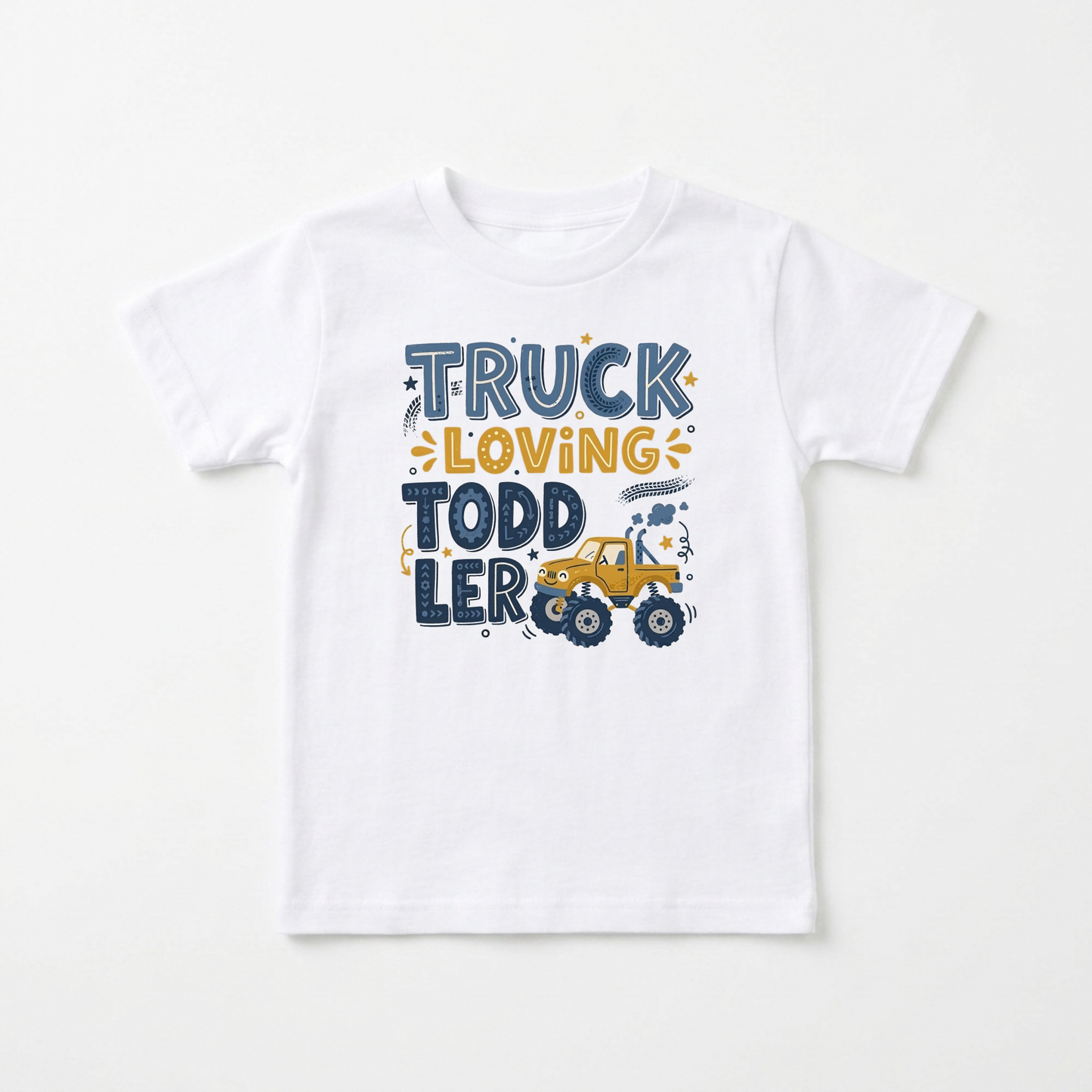 Truck Loving Toddler Boys Shirt