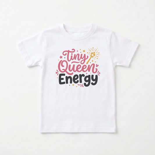Tiny Queen Energy Toddler Girls Shirt