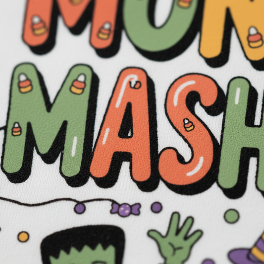 Monster Mash Bash Halloween Toddler Sweatshirt