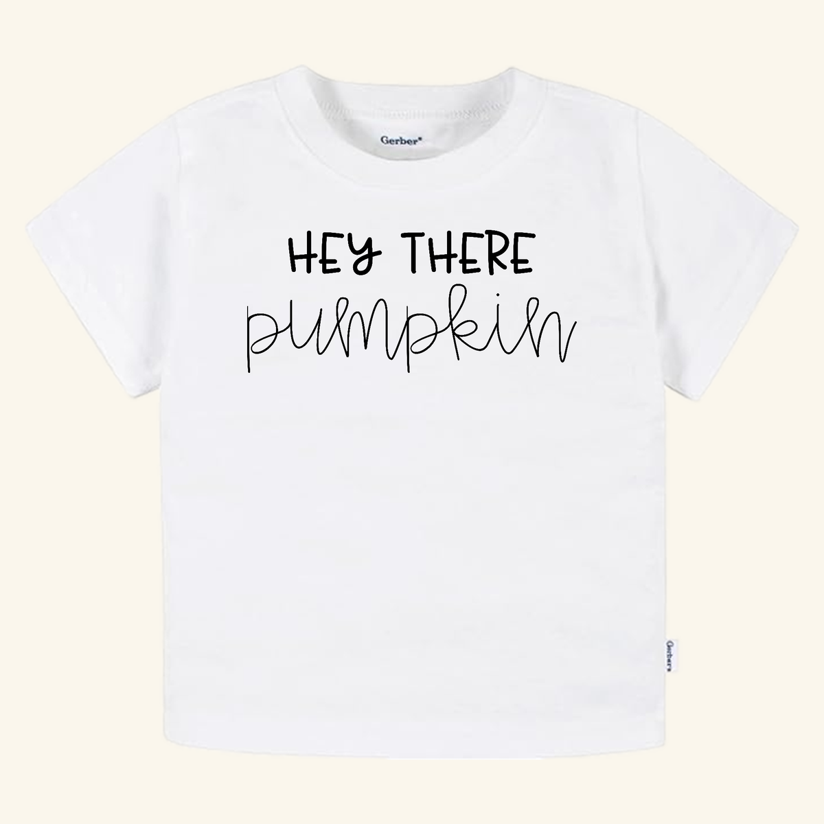 Fall Toddler Shirt – Hey There Pumpkin Tee