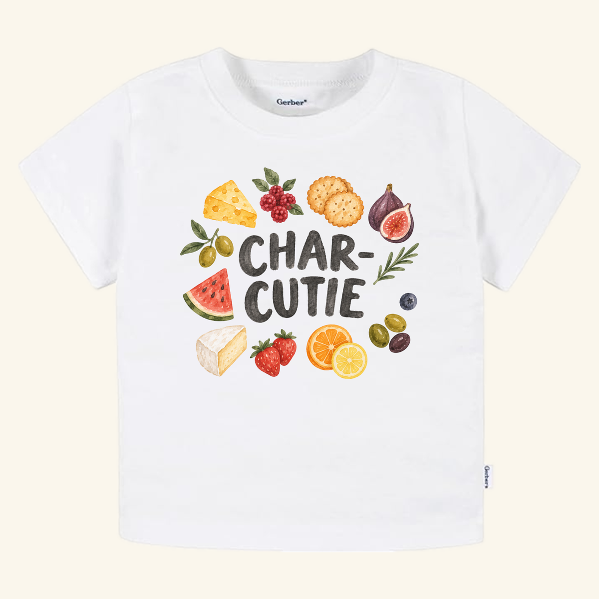 Char-Cutie Toddler Shirt – Funny Charcuterie Board Tee