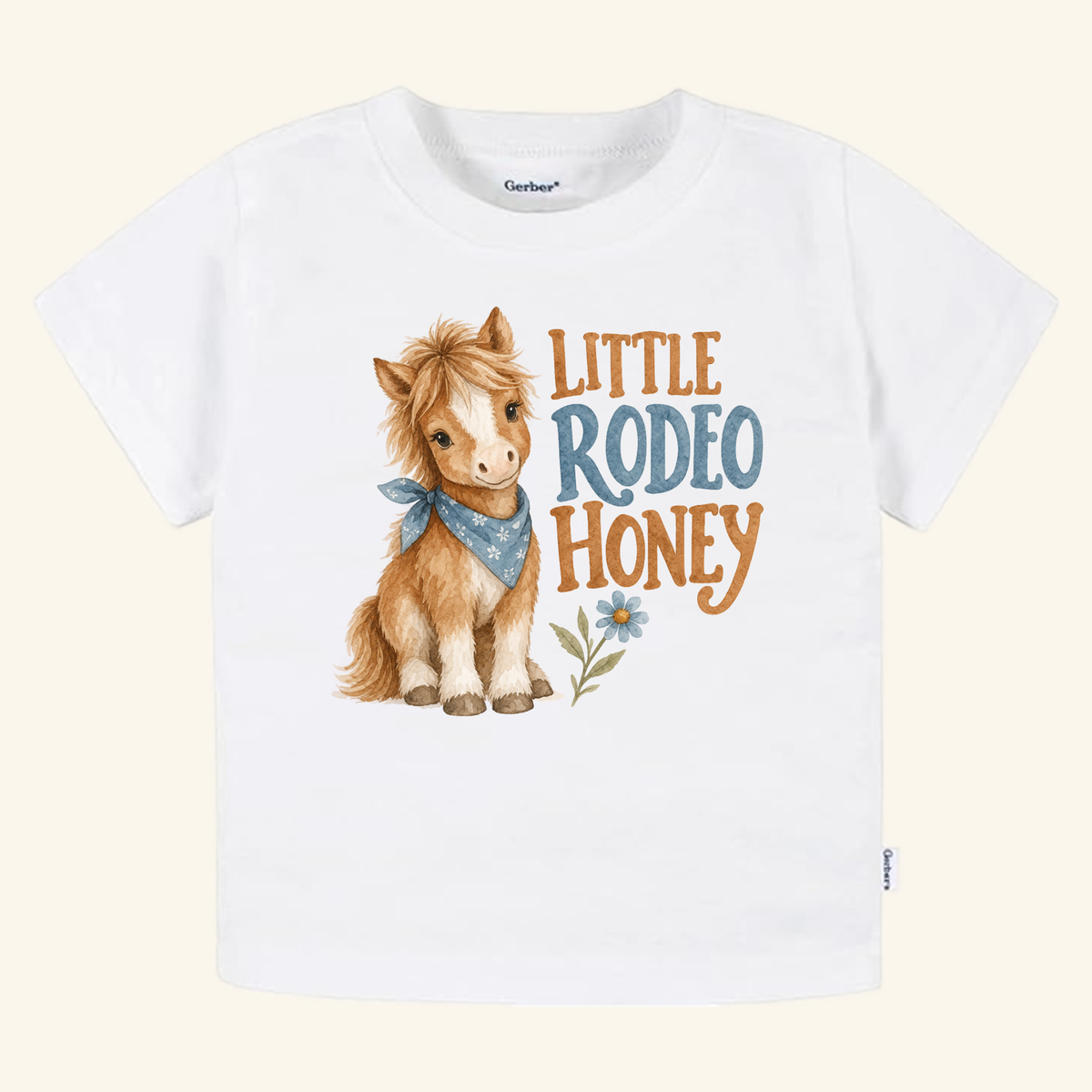Little Rodeo Honey Toddler Shirt – Cute Western Pony Tee