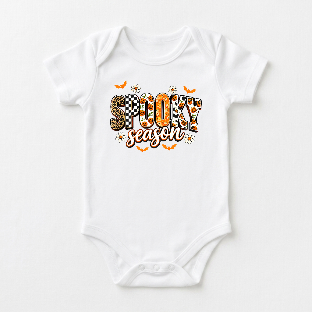 Halloween Baby Onesie – Spooky Season Short-Sleeve Bodysuit