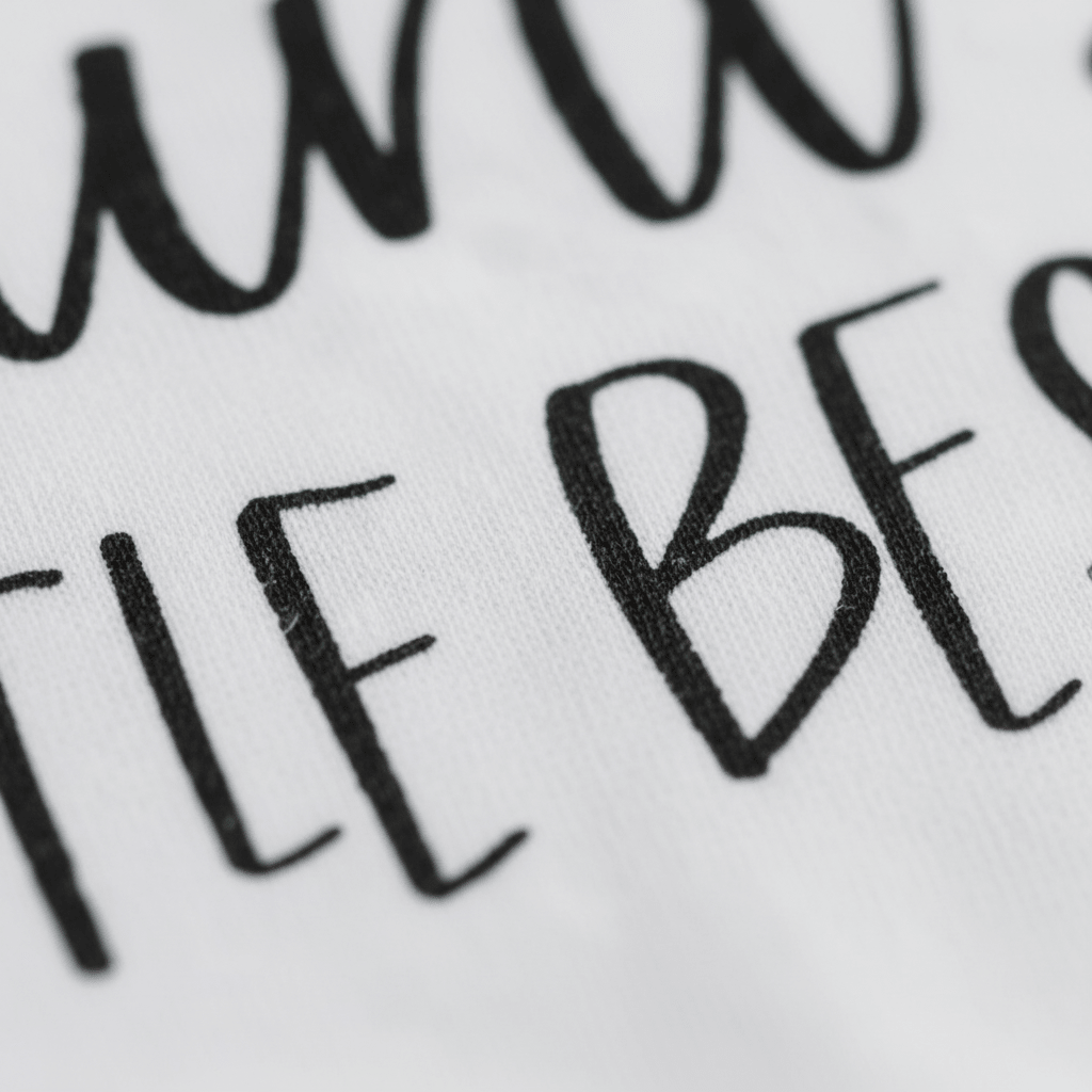 Aunt's Little Bestie Baby Onesie – Handwritten Aunt Bodysuit - Toodleroos
