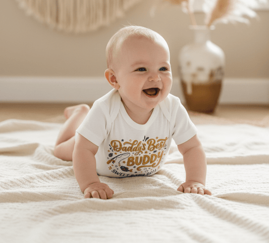 Daddy's Best Buddy Baby Onesie - Toodleroos