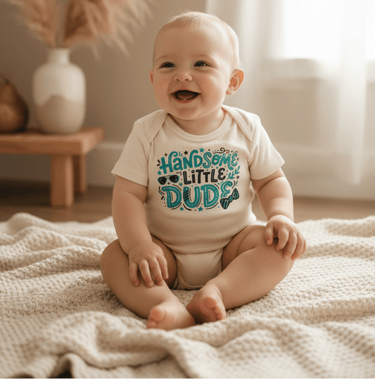 Handsome Little Dude Baby Onesie - Toodleroos