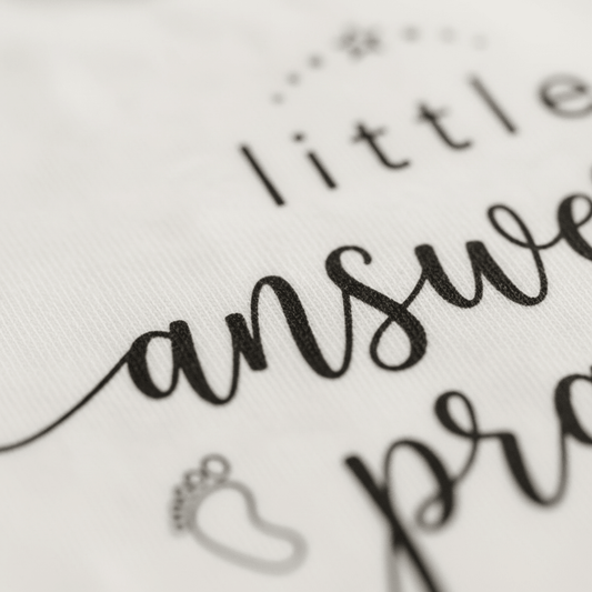 Little Answered Prayer Onesie – Faith Baby Bodysuit - Toodleroos