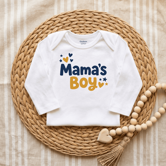 Mama's Boy Baby Onesie - Toodleroos