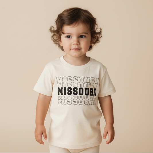 Missouri Toddler Shirt – Varsity State Pride Tee
