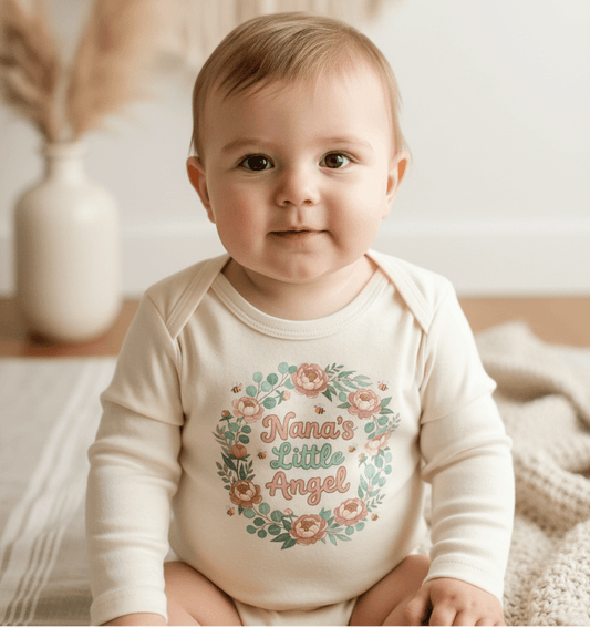Nana's Little Angel Baby Onesie - Toodleroos