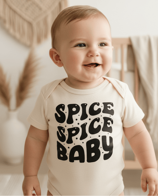 Spice Spice Baby Onesie – Funny Retro Bodysuit - Toodleroos